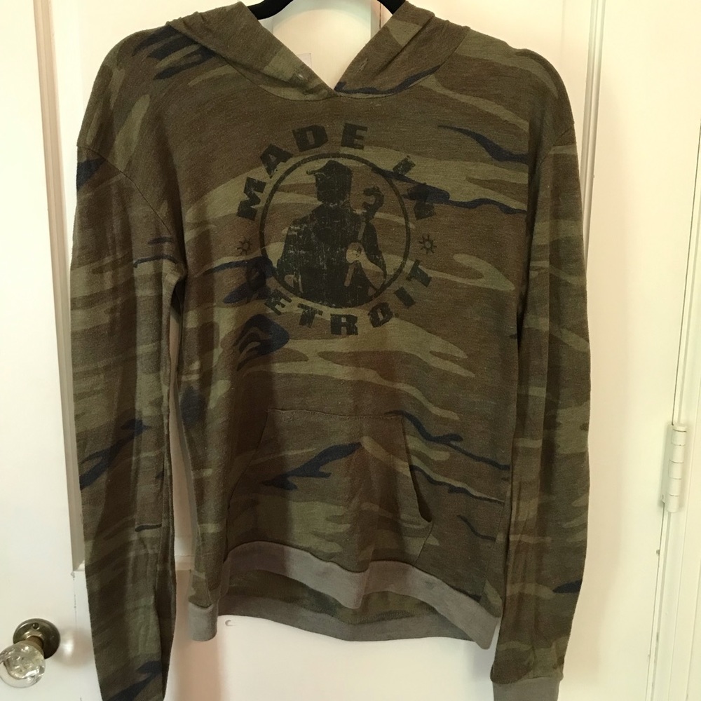 Made In Detroit camo hoodie